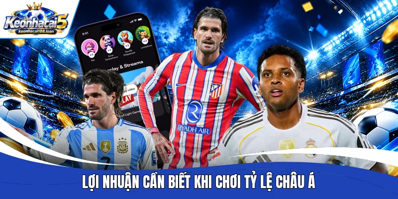 Lợi nhuận cần biết khi chơi tỷ lệ châu Á