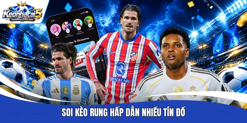 Soi kèo rung hấp dẫn nhiều tín đồ